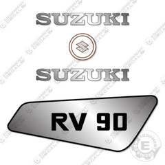 Fits Suzuki RV90 Decal Kit Mini Bike – 1975 – 7 YEAR OUTDOOR 3M VINYL!