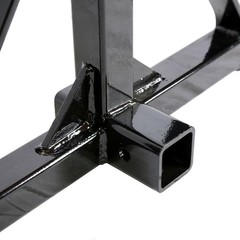 Sturdy 3 Point 2″ Receiver Trailer Hitch Category 1 Tractor Tow Drawbar Adapter