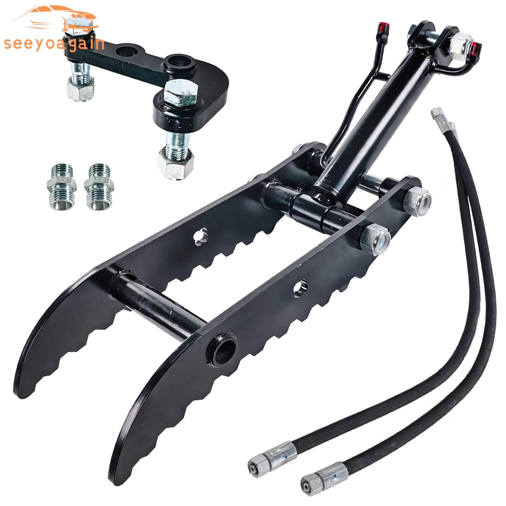 Hydraulic Thumb Clip Clamp Fits For Mini Excavators Small Digger Attachment Kit