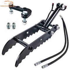 Hydraulic Thumb Clip Clamp Fits For Mini Excavators Small Digger Attachment Kit