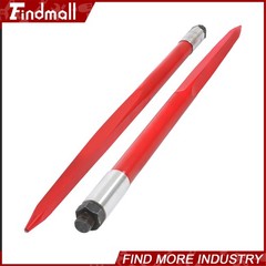 39 Inch Hay Bale Spear 3000-lbs Capacity Spike Fork For Tractors Loaders 2 Pcs