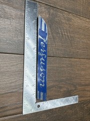 Ferguson Tractor Original Authentic Blue Chrome Side Emblem OEM ORIGINAL