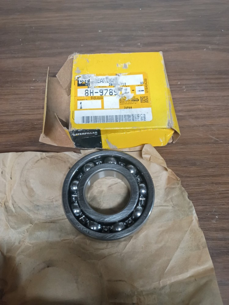 Caterpillar CAT 8H-9789 Ball Bearing 35x72x17mm Single Row 72mm OD OEM New