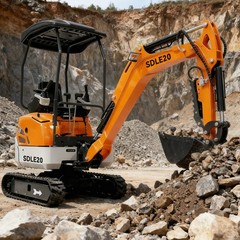 600mm Tilting Bucket for 1-2 Ton Mini Excavator Digger Attachment free shipping