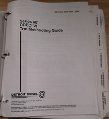 2008 DETROIT DIESEL DDEC VI ENGINE TROUBLESHOOTING GUIDE BOOK MANUAL