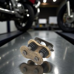 Motorcycle Sprocket Wheel for 530 & 530H O-Ring Chains with Master Link