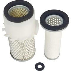 Outer Inner Air Filter AM108243 M75144 Fit for John Deere F935 Front Mower