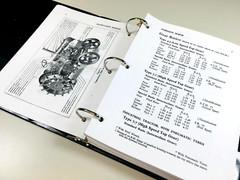 Ford Fordson Major Super Tractor Service Repair Manual Owners Parts Catalog Set