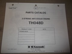 KAWASAKI TH048D-BC50 2-STROKE AIR COOLED ENGINE PARTS MANUAL BOOK