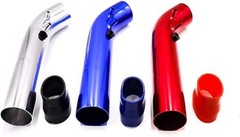 3″ 76mm Universal Cold Air Intake Pipe Kit Aluminum Tube with Clamps