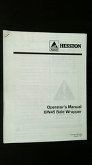 Hesston BW45 Bale Wrapper Operator’s Manual August 1997 AGCO Equipment Guide