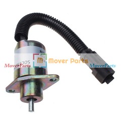 Fuel Shutoff Solenoid 12V 173-1338 172-7209 For CAT 236 246 252 267 277 287 906