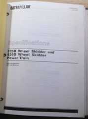 CAT CATERPILLAR 525B 535B SKIDDER ENGINE & POWER TRAIN SERVICE REPAIR MANUAL