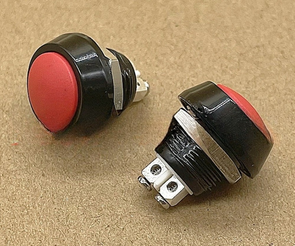 1PC For excavator wood grabbing electrical control handle button button