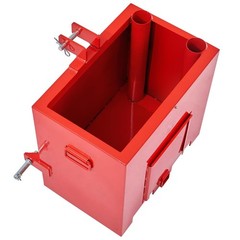 3 Point Ballast Box w/ 2″ Hitch Receiver for Category 1 Tractor Attachment 800LB