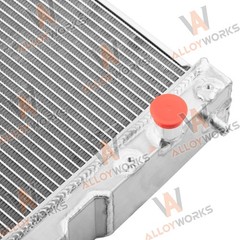 3 Row Aluminum Radiator Fits John Deere Tractor 1023E 1025R 1026R 2025R LVA16455