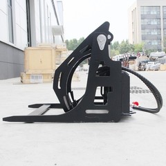 Skid Steer Log Grapple Attachment Quick Attach Heavy Duty Brush FREE SHIP