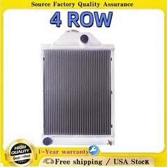 #194701M91 For Massey Ferguson 165 175 180 3165 506244M91 4Row Aluminum Radiator