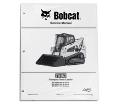 Bobcat T590 Compact Track Loader Service Manual Shop Repair Book – 6989683