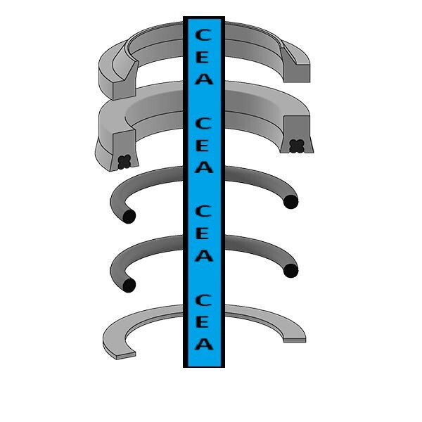 505136014 Cylinder Seal Kit Fits Yale Forklift