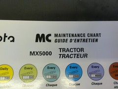 Kubota WSM MX5000 Tractor Workshop Manual