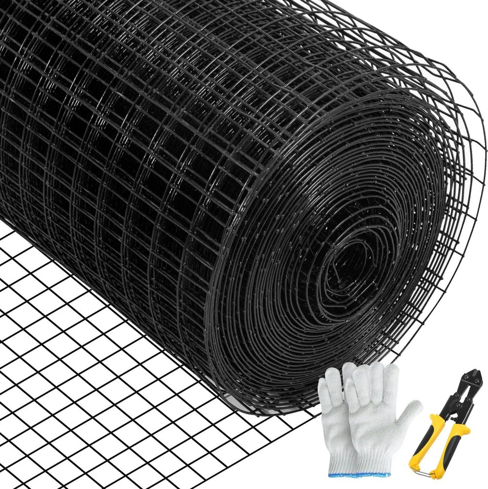 Hardware Cloth, 48″ x 50′ & 1″x1″ Mesh Size, Galvanized Steel Vinyl Coated 1