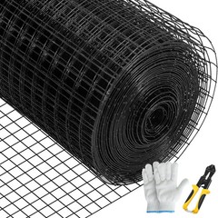 Hardware Cloth, 48″ x 50′ & 1″x1″ Mesh Size, Galvanized Steel Vinyl Coated 1