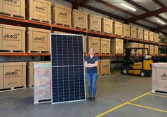 JINKO TIGER NEO 625W BI FACIAL SOLAR PANELJKM625-650N-78H – 36 Units on a pallet