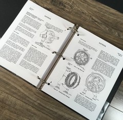 IH Dresser TD8G 125G Crawler Tractor Service Parts Manual Set 9501-Up Book D240T