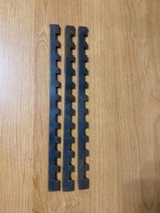 RWM Weld On Safety Tread 9″ 3PCS Universal Raw Step
