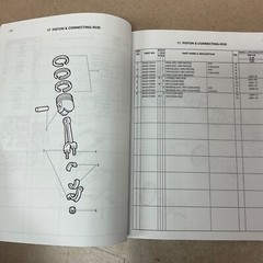 CAT Caterpillar GM 4.3L V6 ENGINE PARTS MANUAL BOOK CATALOG LIST FORK LIFT TRUCK