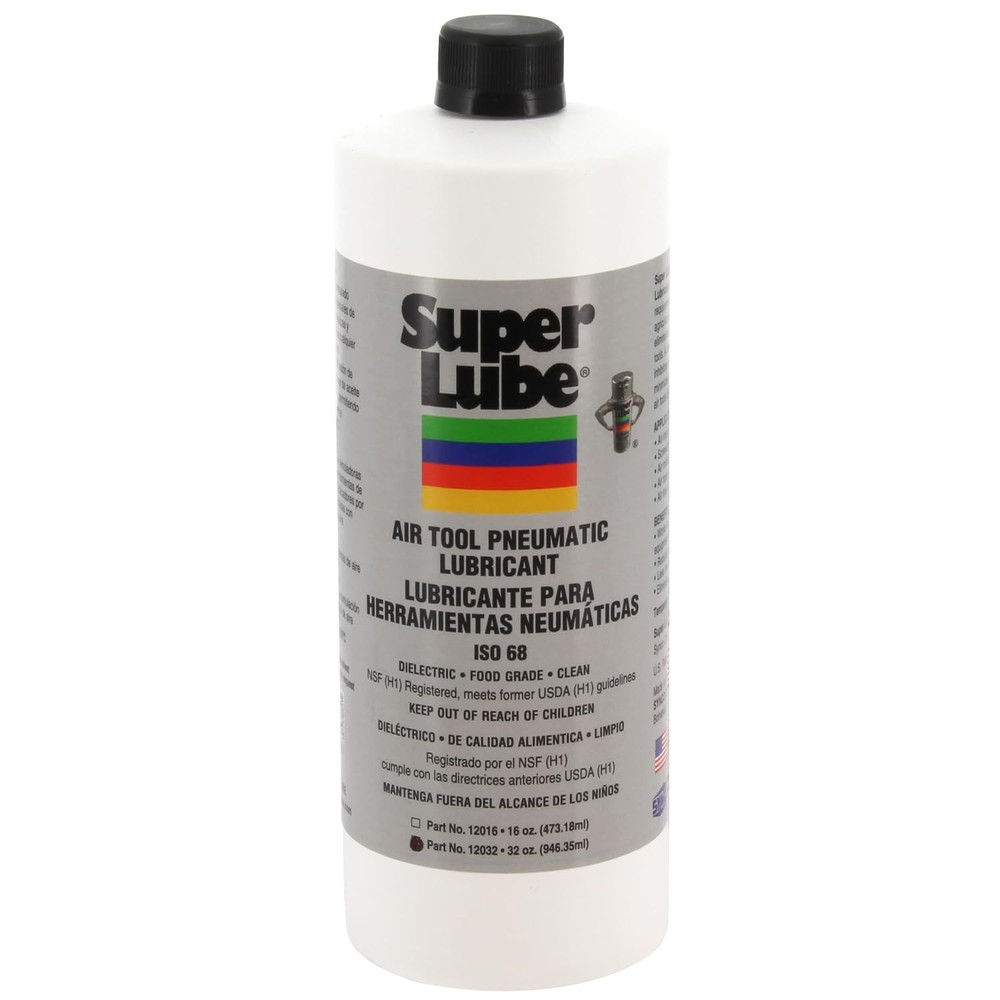 Super Lube 12032 Air Tool Lubricant, 1 quart Bottle,Translucent clear