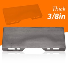3/8″ Skid Steer Mount Plate Adapter Loader Quick Attachment For Bobcat 7000LBS