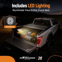 Soft Tri-Fold Vinyl Tonneau Cover 2019-2025 Ford Ranger XLT 5FT Truck Bed