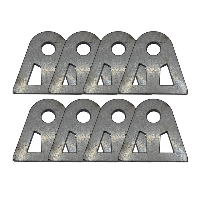 4-Link Tab Package – 8 Tabs, 1″ Hole, 3/8″ Thick Steel
