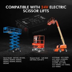24V 150Ah LiFePO4 Lithium Battery for JLG R6, 6RS, 10RS, 1932RS, 1532E2, 1930ES
