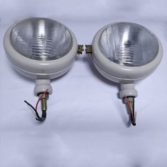 Ford Tractor Grey Headlight with Butler fits 2N, 9N, 8N, 600, 800, NAA 310066F