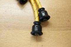 Yellow Cloth Copper Core Spark Plug Wire Set for John Deere 40 Vintage Tractor