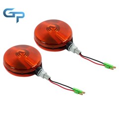 3C081-75870 2pcs For Kubota Tractor B L M Series Tractor amber warning light