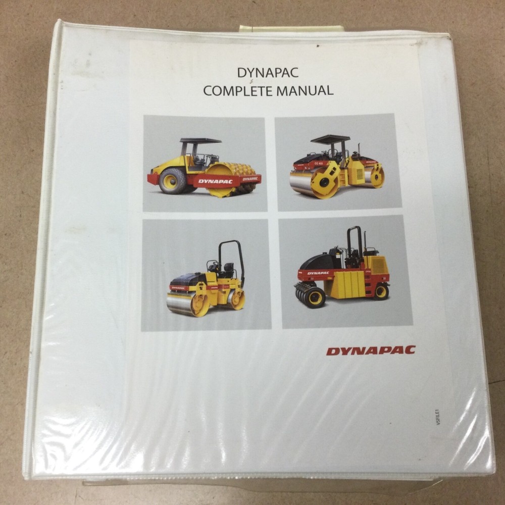 Dynapac CA-121D COMPACTOR PARTS BOOK CATALOG OPERATION MAINTENANCE MANUAL GUIDE