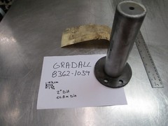 Gradall 8362-1039 Pin 83621039, 2 inch by 7 5/16 inches long