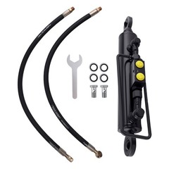 Hydraulic Top Link 16 1/8-22 7/16”with Locking Block Inc.2 Hoses for Tractors