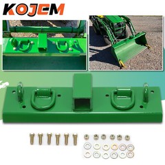 For John Deere Compact Tractor Bolt on Grab Hooks & D Rings & 2″ Receiver