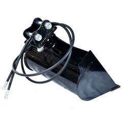 New 600mm Hydraulic Tilting Bucket for 1-1.6 Ton Excavators USA Free Shipment