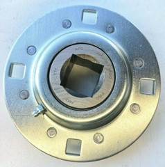 Premium 4-Bolt Flange Bearing Unit 1-1/8″ Square Bore Unverferth# 902714 74006