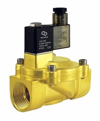 1″ Inch Brass Low Power Consumption Electric Air Water Solenoid Valve NC 12V DC