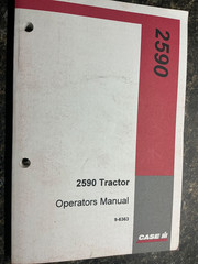 Case 2590 Tractor Operators Manual