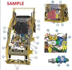 Caterpillar 242D3 Skid Steer Loader HSX1-UP Service Manual PDF ON USB