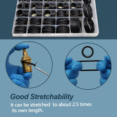 1008 Pcs SAE O Ring Kit,32 Sizes USA Standard Nitrile 70A Rubber Seals Inch O Ri