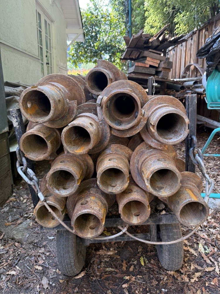 Hollow Stem Augers. 5ft, 3.25” ID
